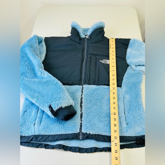 The North Face Womens Size S/P Blue  Full Zip Summit Series Fleece Jacket - Picture 8 of 9
